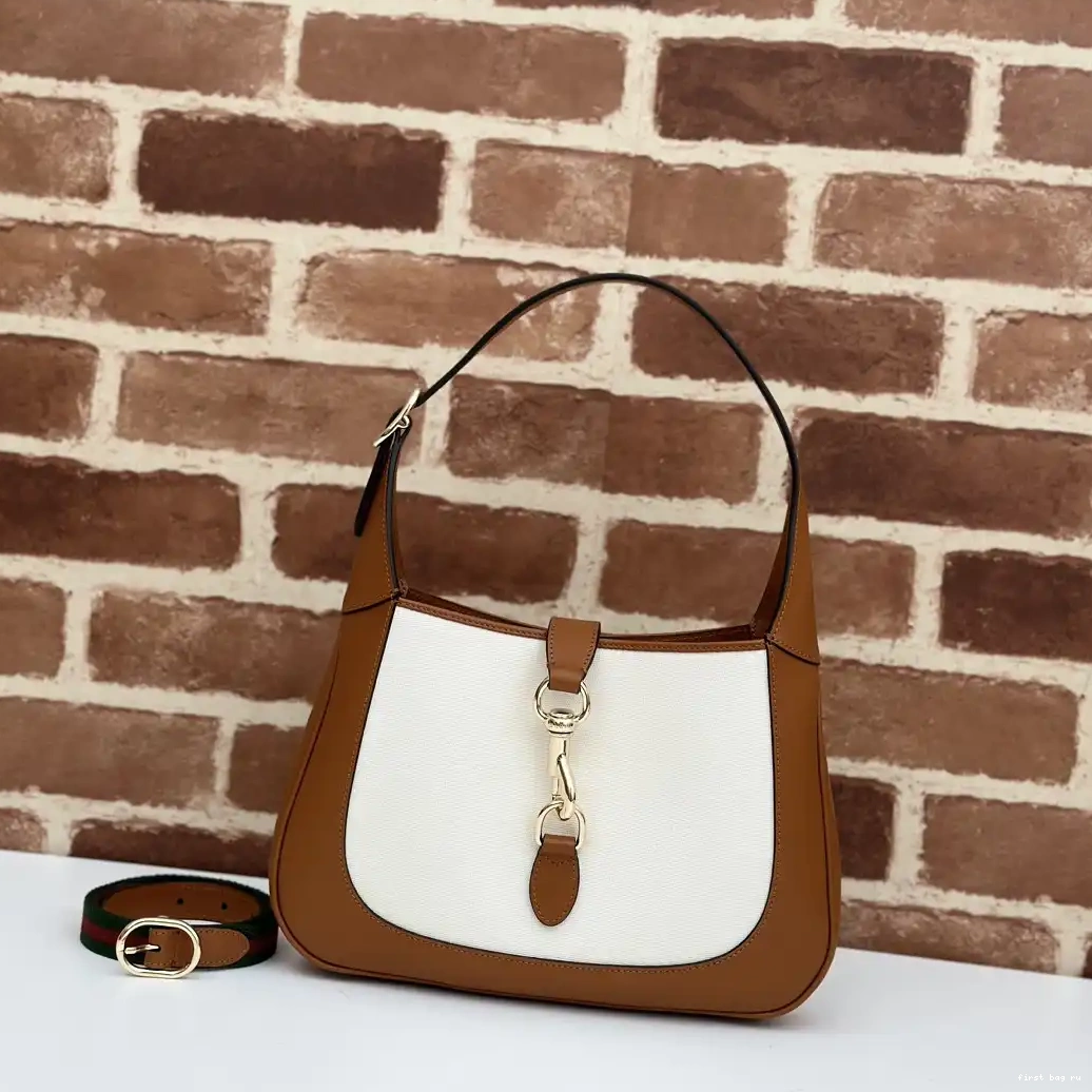 First bag ru SHOULDER JACKIE BAG-27.5*19*4CM GUCCI 1961 0521